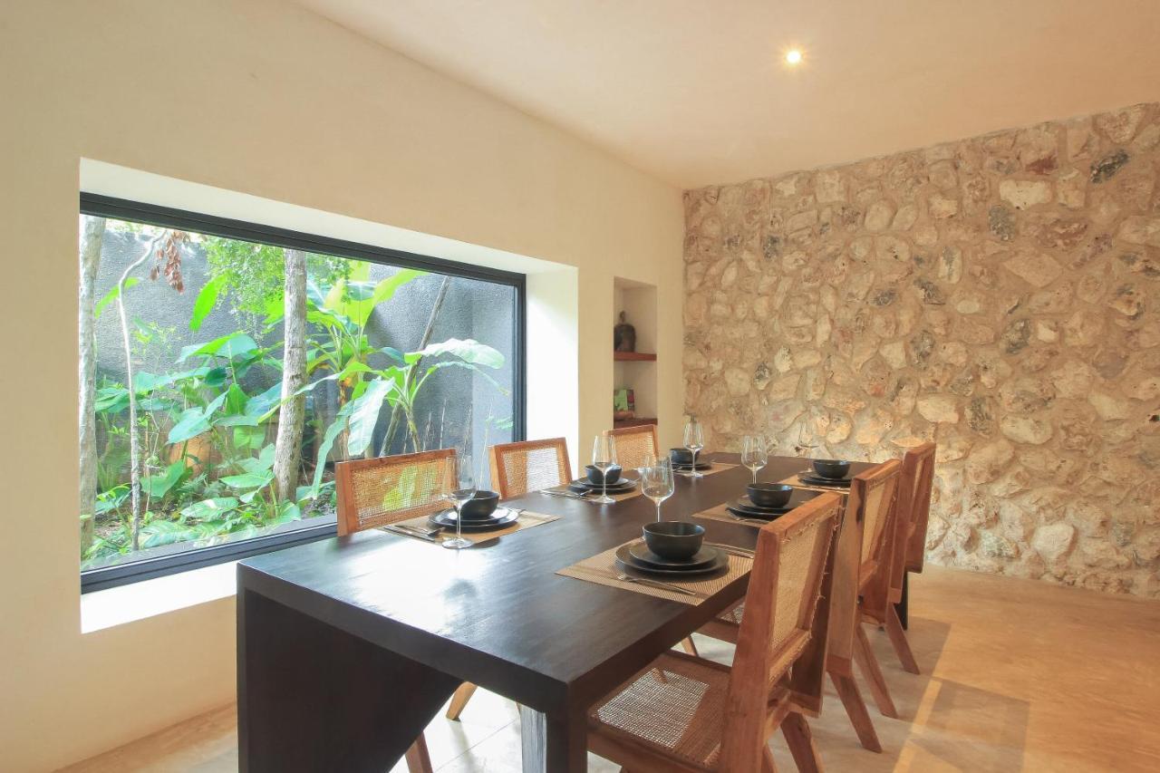 Elegant Boho Style Villa Jungle Views In Rooftop Deck & Outstanding Raw Pool In Holistika Tulum Exteriör bild